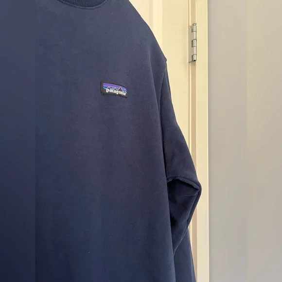 Patagonia Crewneck Navy Blue Size M - Picture 3 of 6